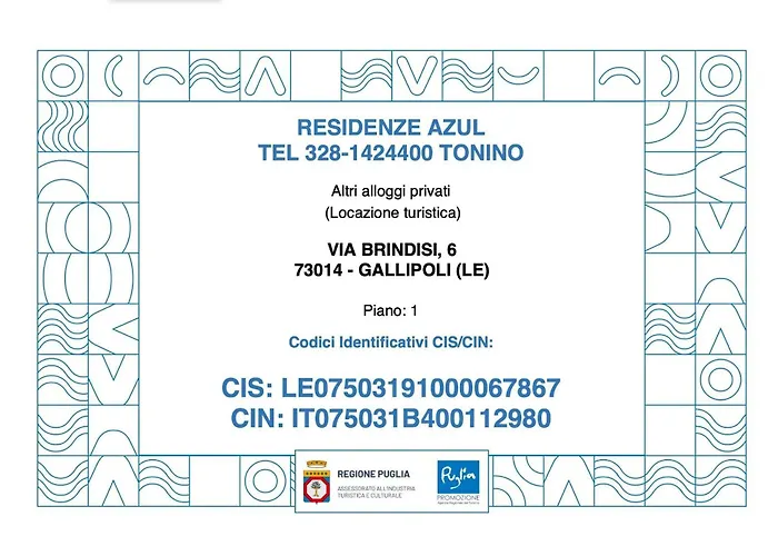 Residenze Azul - Via Brindisi-udine Apartment Gallipoli